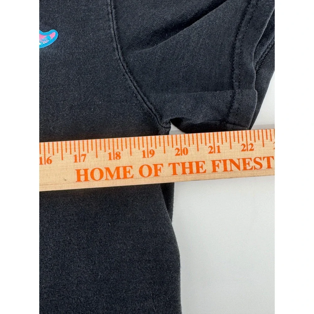 Champion T Shirt‎ Black Rainbow Logo Graphic Tee Mens Medium